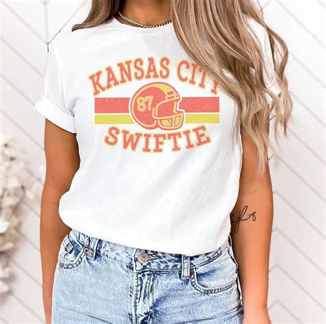 Taylor Swift Kansas City Chiefs Swifties Shirt Etsy