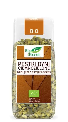 Pestki Dyni Ciemnozielone Bio G Bio Planet