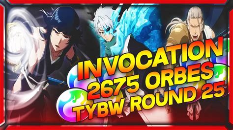 Orbes Il Veut Il Veut Invocation Round Tybw Guerre