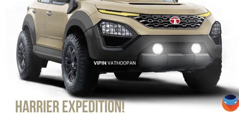 Tata Harrier 4x4 Expedition, in CarToq's exclusive render!