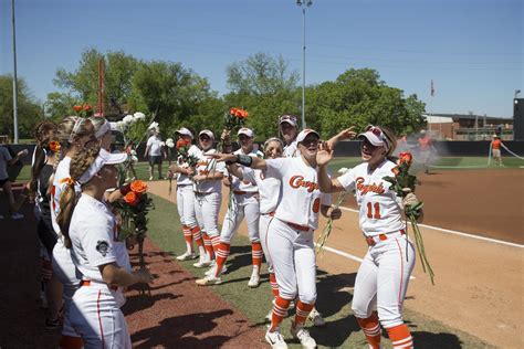 Oklahoma State Cowgirls Vs Oklahoma Sooners Softball Game … Flickr