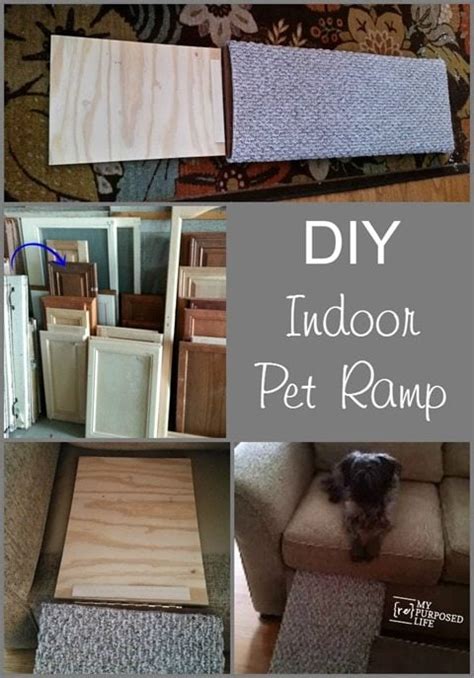 DIY Indoor Pet Ramp - My Repurposed Life®