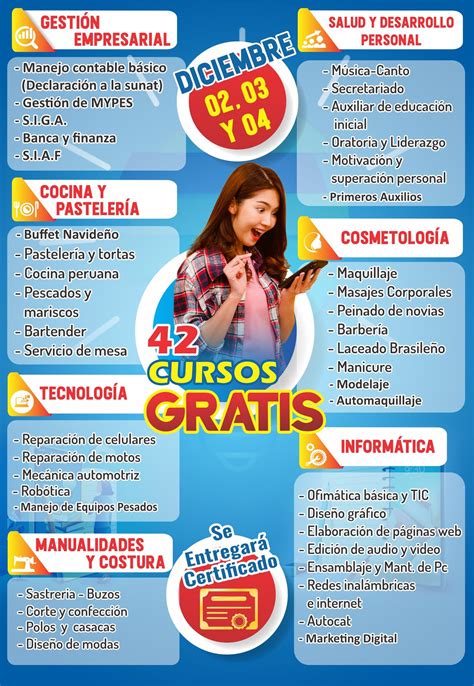 Cursos Gratis Este Y De Diciembre Con Certificaci N