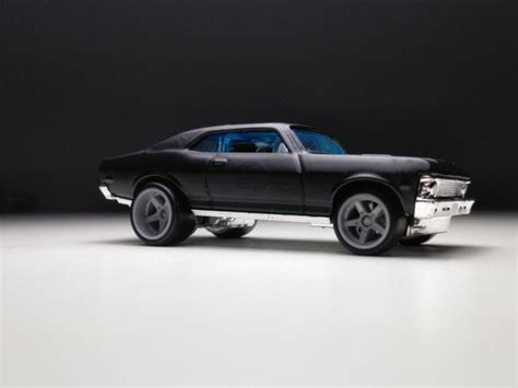 1968 Chevy Nova Hot Wheels Custom Real Rubber Tires Etsy