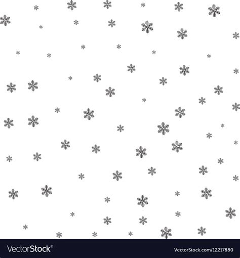 Black snow on white background Royalty Free Vector Image