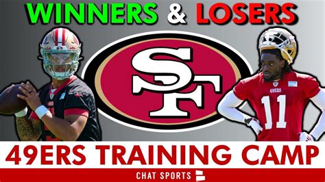 San Francisco 49ers Training Camp Winners Losers After The First Week