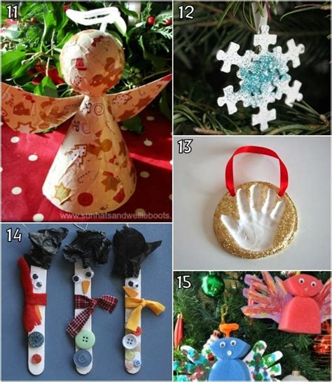 Learn with Play at Home: 26 Christmas Decorations kids can make