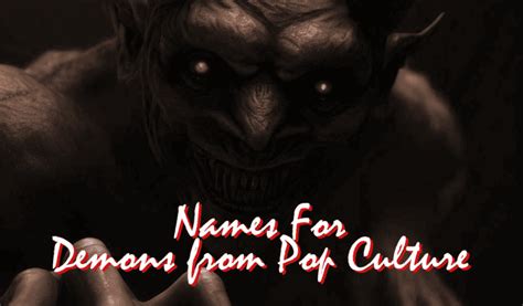 100+ Demon Names - HubPages