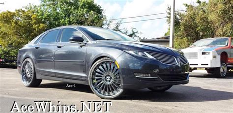 Ace 1 Wtw Customs First 2014 Lincoln Mkz On 24 Forgiatos