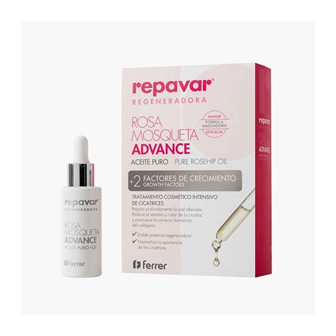 Repavar Regeneradora Aceite Puro Rosa Mosqueta Advance Ml