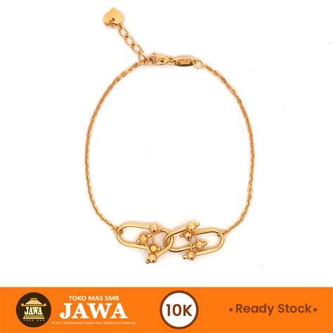 Jual Gelang Emas Tiffara Kadar K Toko Mas Jawa Shopee Indonesia