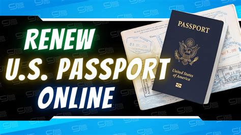 How To Renew Us Passport Online Fast Step By Step Guide Youtube