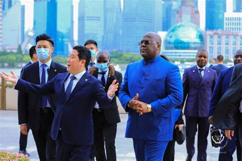 Le Président Félix Tshisekedi visite Shanghai le poumon économique de