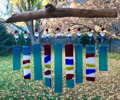 Pin On Diy Wind Chimes New Glass Art Sculpture Fused Glass Art Glass Wind Chimes