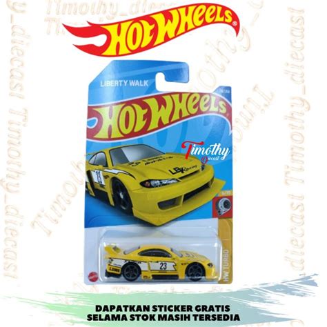 Hot Wheels Lb Super Shihouette Nissan Silvia S Lbwk Kuning Hw Turbo Lazada Indonesia