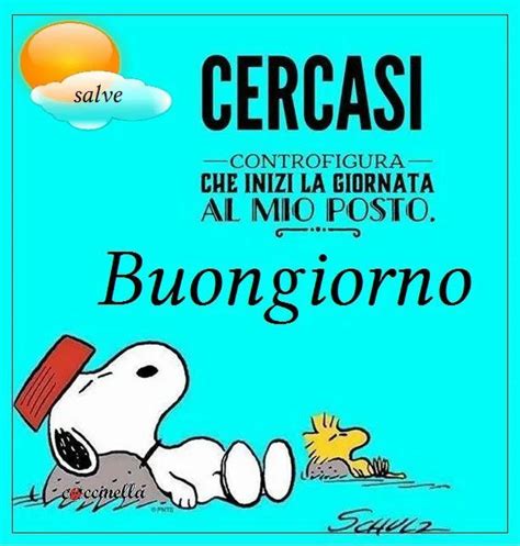 Pin Su Snoopy Buongiorno Immagini Buongiorno Divertente Citazioni