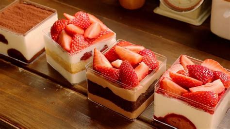 딸기 티라미수 만들기 Strawberry Tiramisu イチゴティラミス 자도르 Клубничное тирамису