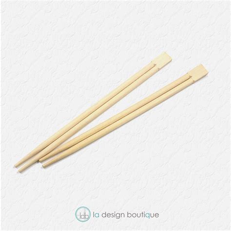 Disposable Wooden Chopsticks To Add To Your Chopstick Sleeve Order