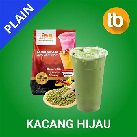 Jual Jps Powder Bubuk Minuman Serbuk Instan Rasa Kacang Hijau Plain