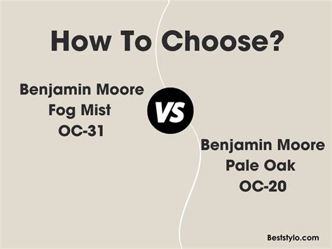 Fog Mist Vs Pale Oak Whats The Difference