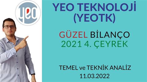 YEO TEKNOLOJİ HİSSE ANALİZ YEOTK HİSSE YEOTK HİSSE ANALİZ YEOTK