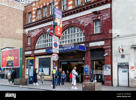 Entrance To Camden Town Underground Station On Camden High Street