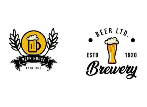 Beer Logo Vector Art, Icons, and Graphics for Free Download