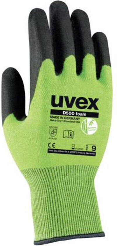 Uvex D500 Foam 6060407 Snijbeschermingshandschoen Maat Handschoen 7