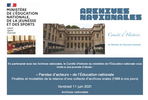 "Paroles d’acteurs" de l’Éducation nationale - Réseau des INSPÉ