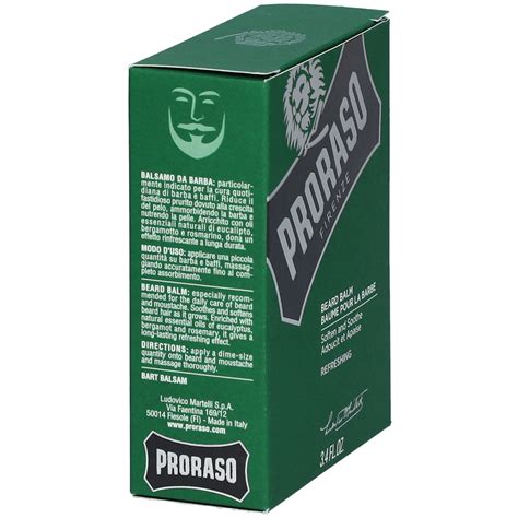 Proraso Refreshing Beard Balm Baume Pour Barbe Ml Redcare Pharmacie