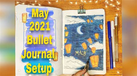 Plan With Me L May Bullet Journal Setup 2021 YouTube