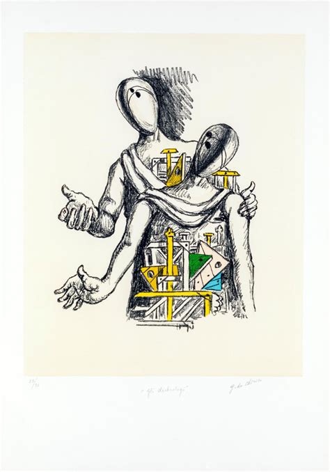 At Auction Giorgio Dechirico Giorgio De Chirico Flight Rome