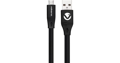 Volkano Slim Series Usb A To Micro Usb Cable Vk 20082 Bk Bandh