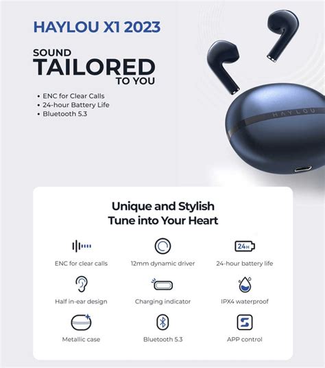 Haylou X1 2023 TWS Earbuds Techpalli