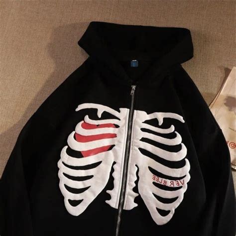 Skeleton Heart Hoodie