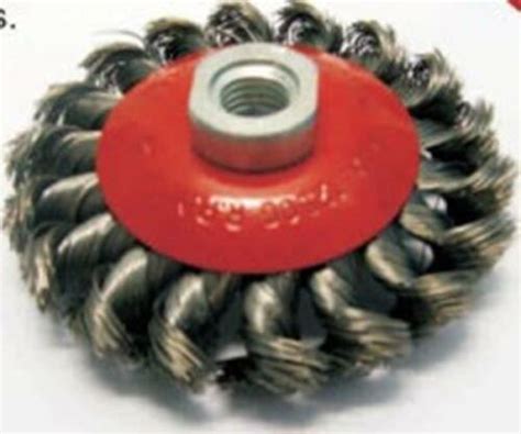 Conical Brush Twist Knot 100mm X M14 Wire Wheels And Brushes Ebay