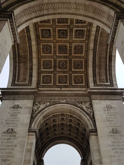 Inside the Arc de Triomphe | France, Louvre, Italy