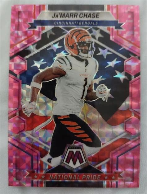 Jamarr Chase National Pride Pink Reactive Mosaic Cincinnati