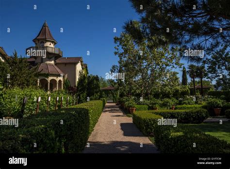 Gardens Chateau St Jean Winery Kenwood Sonoma Valley Sonoma County