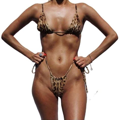 Shop Our Sexy Mini Micro Leopard String Bikini For Women
