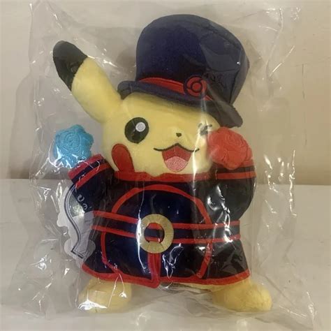 London Pikachu Plush Pokemon World Championships Exclusive New