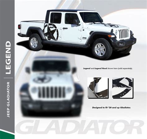 Jeep Gladiator Body Decals Jeep Gladiator Door Stripes Bootstrap