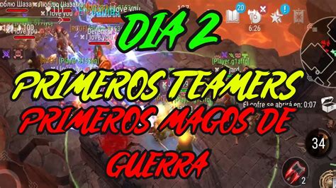 FROSTBORN 2º DIA PRIMEROS TEAMERS Y NUEVA CLASE RAID Y PVP YouTube