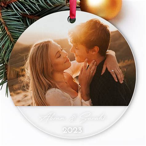 Custom Couple Christmas Ornaments | Personalized Couples First ...