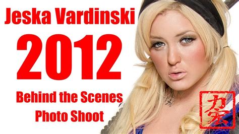 Jeska Vardinski Behind The Scenes Photo Shoot Youtube