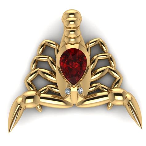 Подвеска скорпион 3D Модель $25 - .3dm .obj .stl - Free3D