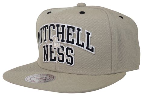 Mitchell & Ness | Mitchell and Ness Sand Black & White Arch Snapback