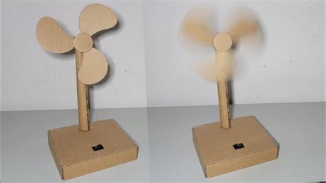 How To Make A Cardboard Fan Very Easy Diy Recycled Projects