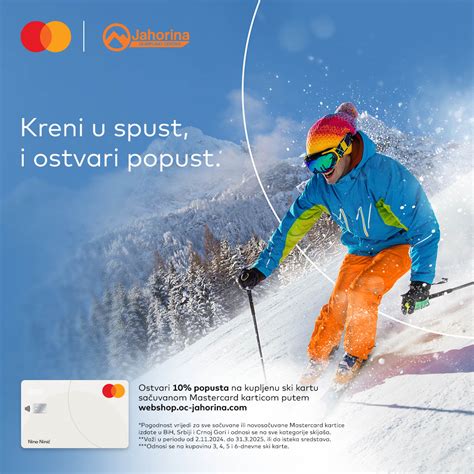 Ostvari Popusta Na Ski Karte Uz Mastercard Pogodnosti Olimpijski