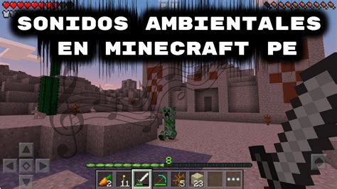 Increíbles Sonidos Ambientales para Minecraft PE Bedrock Addons